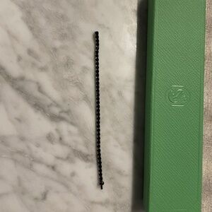 Swarovski black tennis bracelet